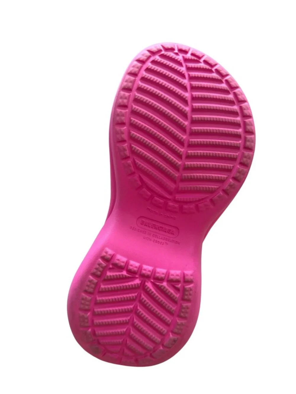 BALENCIAGA x Crocs Pink Platform Boots Size 36 / US 6